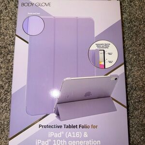 Body Glove Lavender Protective Tablet Folio Case for iPad